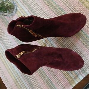 Women's Vince Camuto burgundy boots
